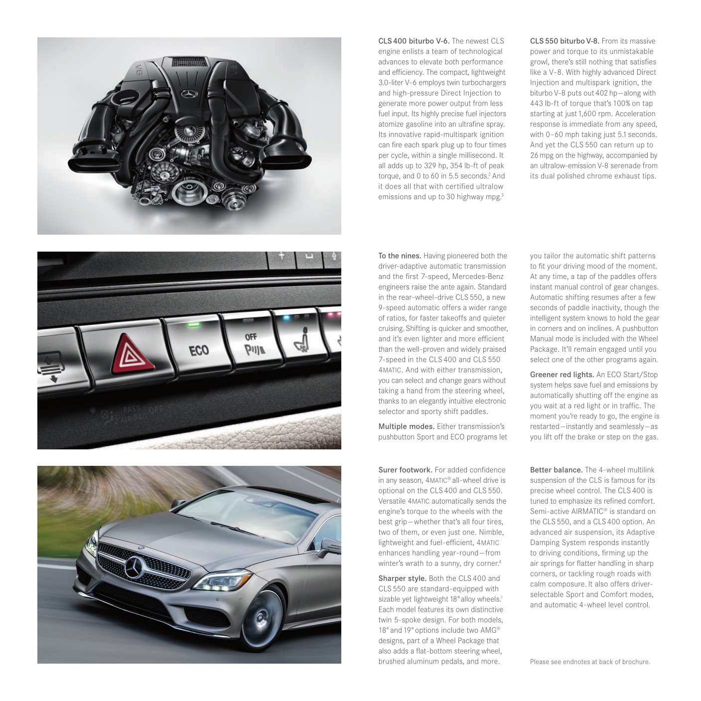 2015 Mercedes-Benz CLS-Class Brochure Page 20